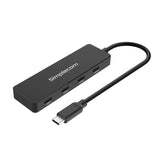 Desktops & Accessories: Simplecom CH384 USB-C to 4-Port USB-C Data Hub USB 3.2 Gen 2 10Gbps