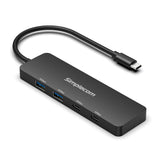 Desktops & Accessories: Simplecom CH392 USB 3.2 Gen2 USB-C 4-Port 10Gbps Hub (2x USB-A and 2x USB-C)