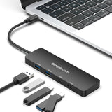 Desktops & Accessories: Simplecom CH392 USB 3.2 Gen2 USB-C 4-Port 10Gbps Hub (2x USB-A and 2x USB-C)