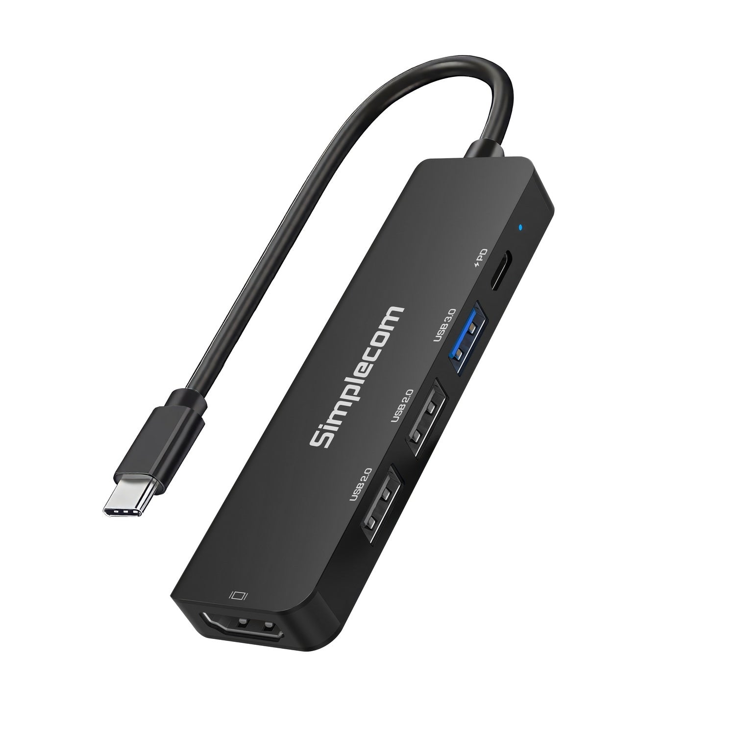 Desktops & Accessories: Simplecom CHT550 USB-C 5-in-1 Multiport Docking Station with USB Hub PD HDMI 2.0