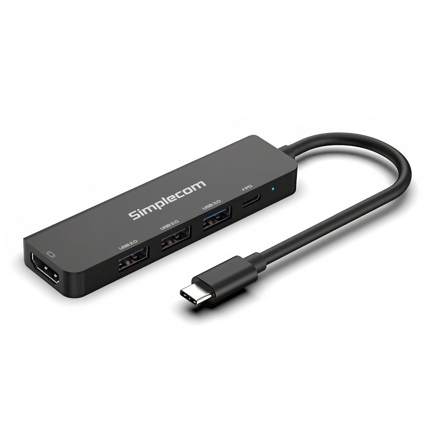 Desktops & Accessories: Simplecom CHT550 USB-C 5-in-1 Multiport Docking Station with USB Hub PD HDMI 2.0