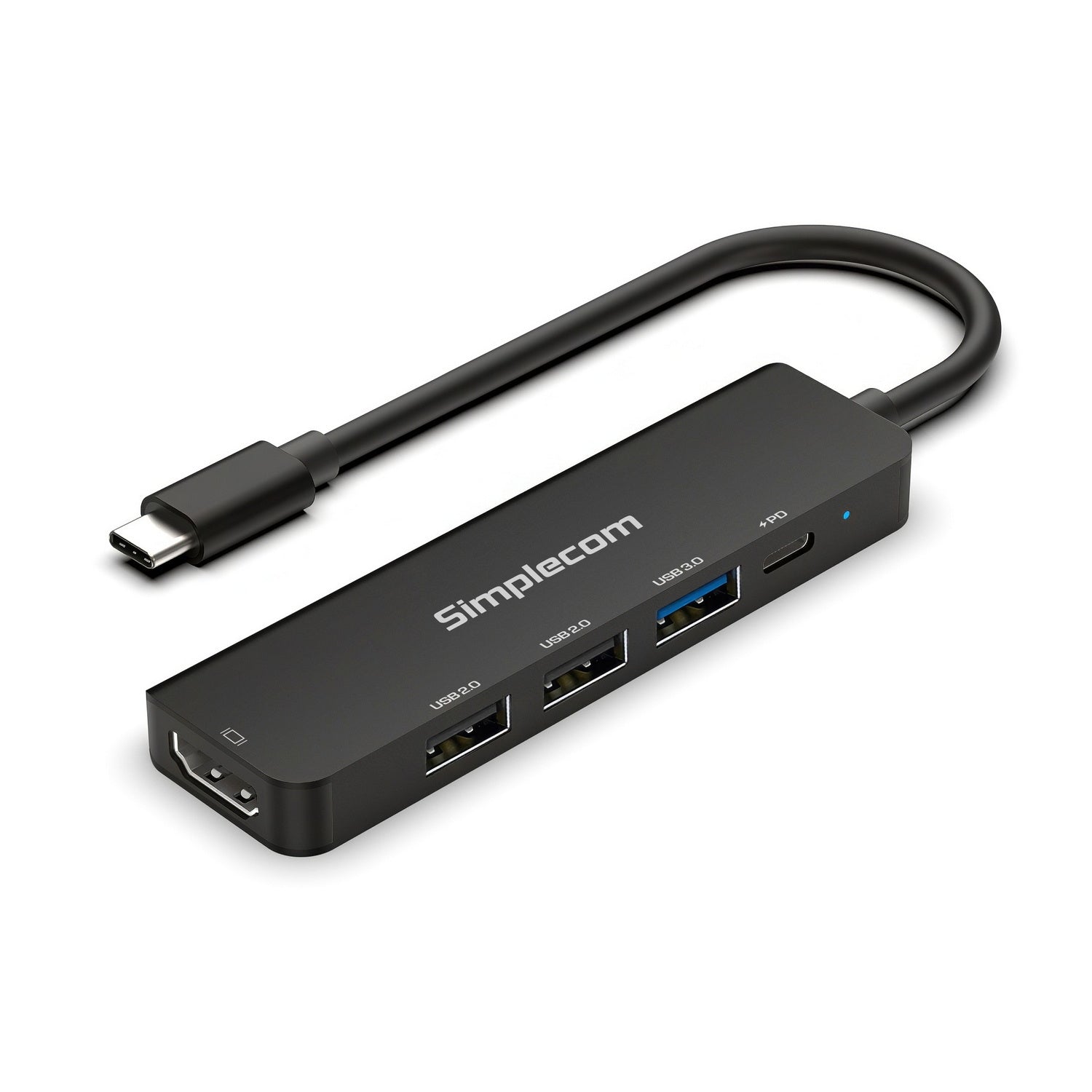 Desktops & Accessories: Simplecom CHT550 USB-C 5-in-1 Multiport Docking Station with USB Hub PD HDMI 2.0
