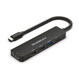 Desktops & Accessories: Simplecom CHT550 USB-C 5-in-1 Multiport Docking Station with USB Hub PD HDMI 2.0