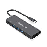 Desktops & Accessories: Simplecom CHT590 USB-C SuperSpeed 9-in-1 Multiport Docking Station HDMI 2.0