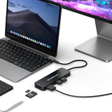 Desktops & Accessories: Simplecom CHT595 9-in-1 USB-C Multiport Docking Station with NVMe M.2 Enclosure