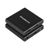 Mouse & Accessories: Simplecom CM214 DisplayPort Splitter 1 IN 2 OUT MST Hub for Dual Extended Screens 4K DP 1.4