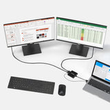 Mouse & Accessories: Simplecom CM214 DisplayPort Splitter 1 IN 2 OUT MST Hub for Dual Extended Screens 4K DP 1.4