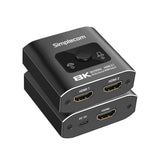 Computer Cables & Adapters: Simplecom CM302v2 Bi-Directional 2 Way HDMI 2.1 Switch Selector 8K@60Hz