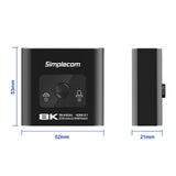 Computer Cables & Adapters: Simplecom CM302v2 Bi-Directional 2 Way HDMI 2.1 Switch Selector 8K@60Hz