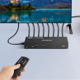 Computer Monitors & Accessories: Simplecom CM317 7-Port HDMI 2.0 Switch with Remote 7 IN 1 OUT Splitter HDCP 2.2 4K@60Hz