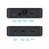 Computer Cables & Adapters: Simplecom CM423v3 HDMI 2.0 Audio Extractor Optical SPDIF + 3.5mm Stereo with ARC 4K@60Hz