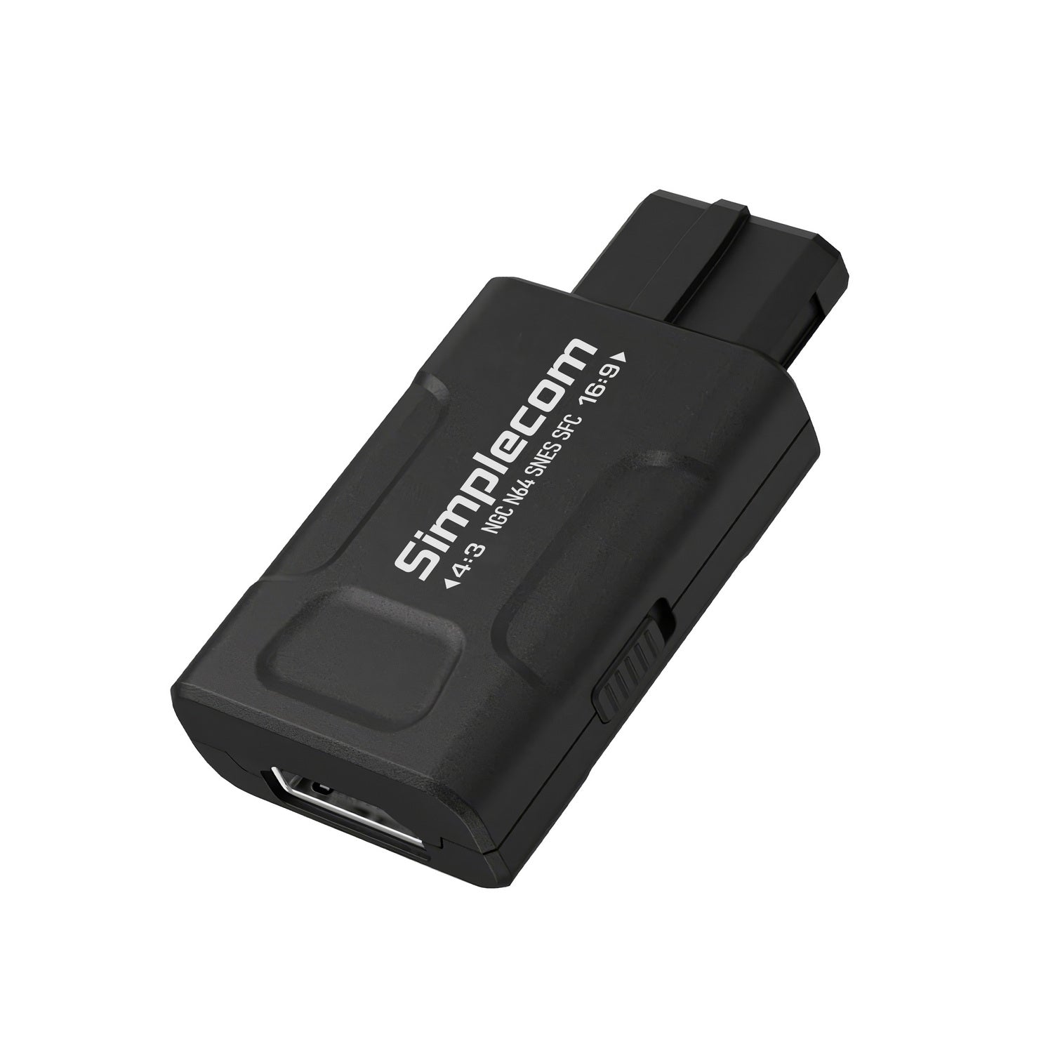 Computer Cables & Adapters: Simplecom CM461v2 HDMI Adapter Composite AV and S-Video to HDMI Converter for Nintendo NGC N64 SNES SFC