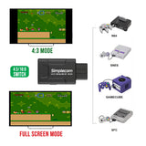 Computer Cables & Adapters: Simplecom CM461v2 HDMI Adapter Composite AV and S-Video to HDMI Converter for Nintendo NGC N64 SNES SFC