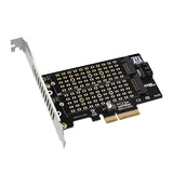 Hard Drives: Simplecom EC412v2 NVMe and SATA M.2 SSD to PCIe x4 Expansion Card