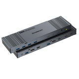Desktops & Accessories: Simplecom KM490 HDMI and DisplayPort Dual Monitor KVM Switch for 2 Computers with 4-Port USB 3.0 Hub 5Gbps 8K@60Hz
