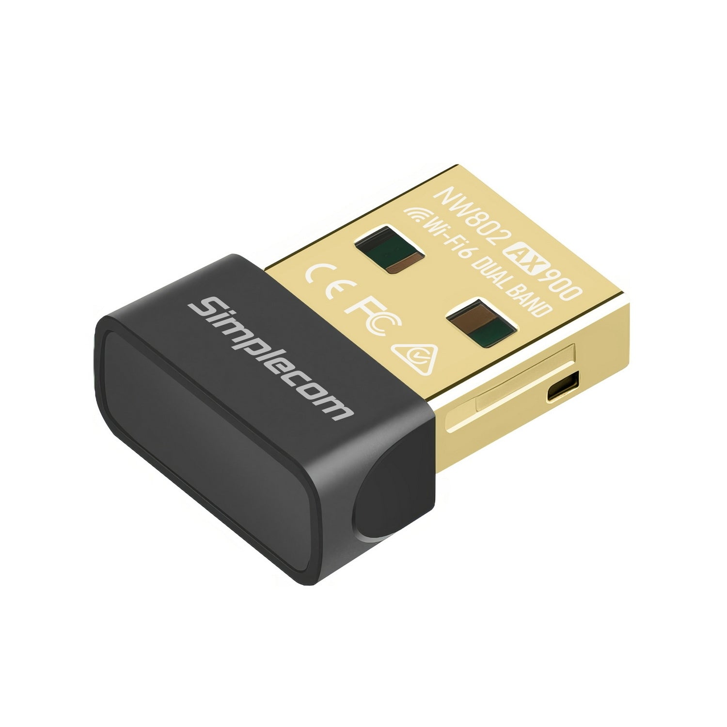 Desktops & Accessories: Simplecom NW802 AX900 Dual Band Wi-Fi 6 USB Wireless Nano Adapter