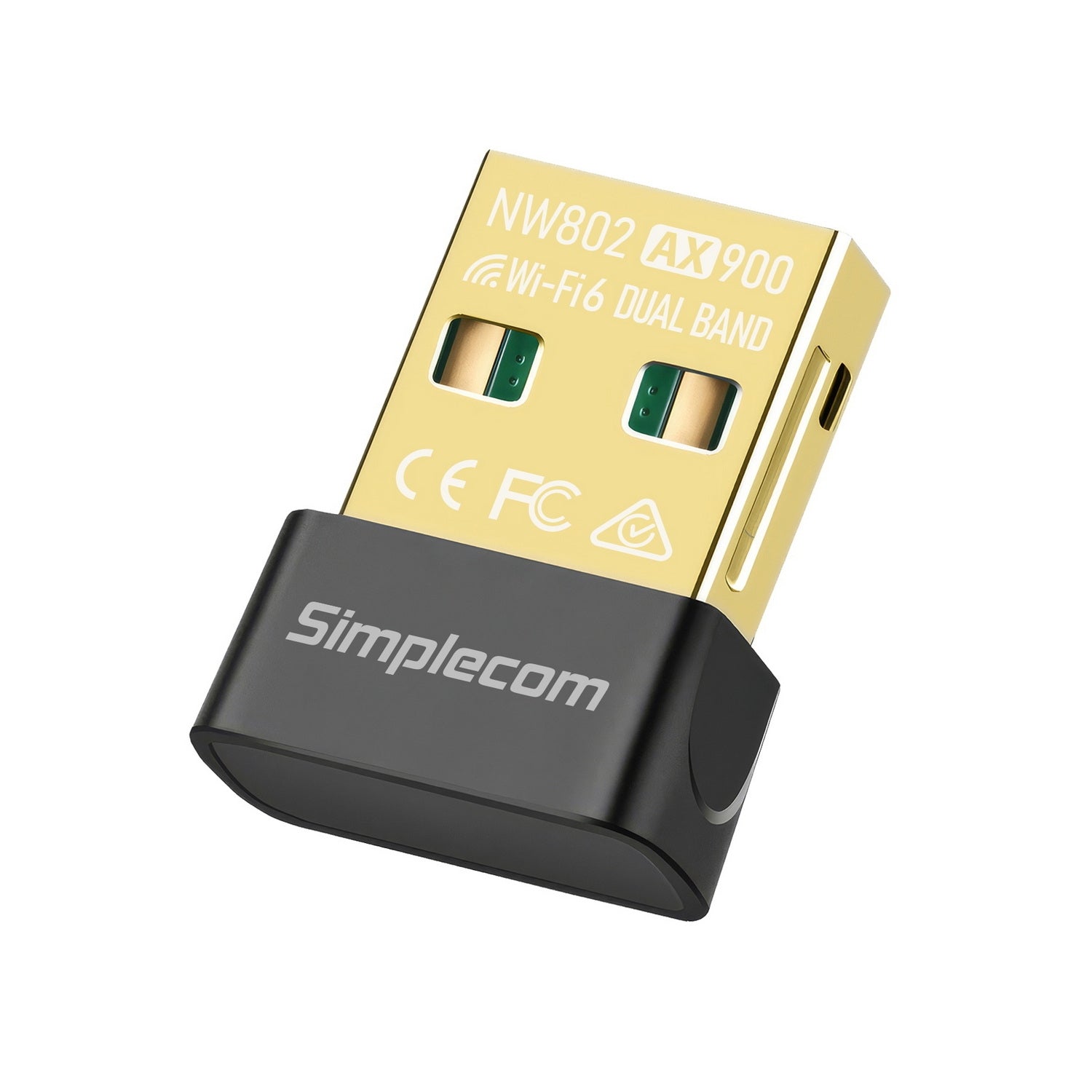 Desktops & Accessories: Simplecom NW802 AX900 Dual Band Wi-Fi 6 USB Wireless Nano Adapter