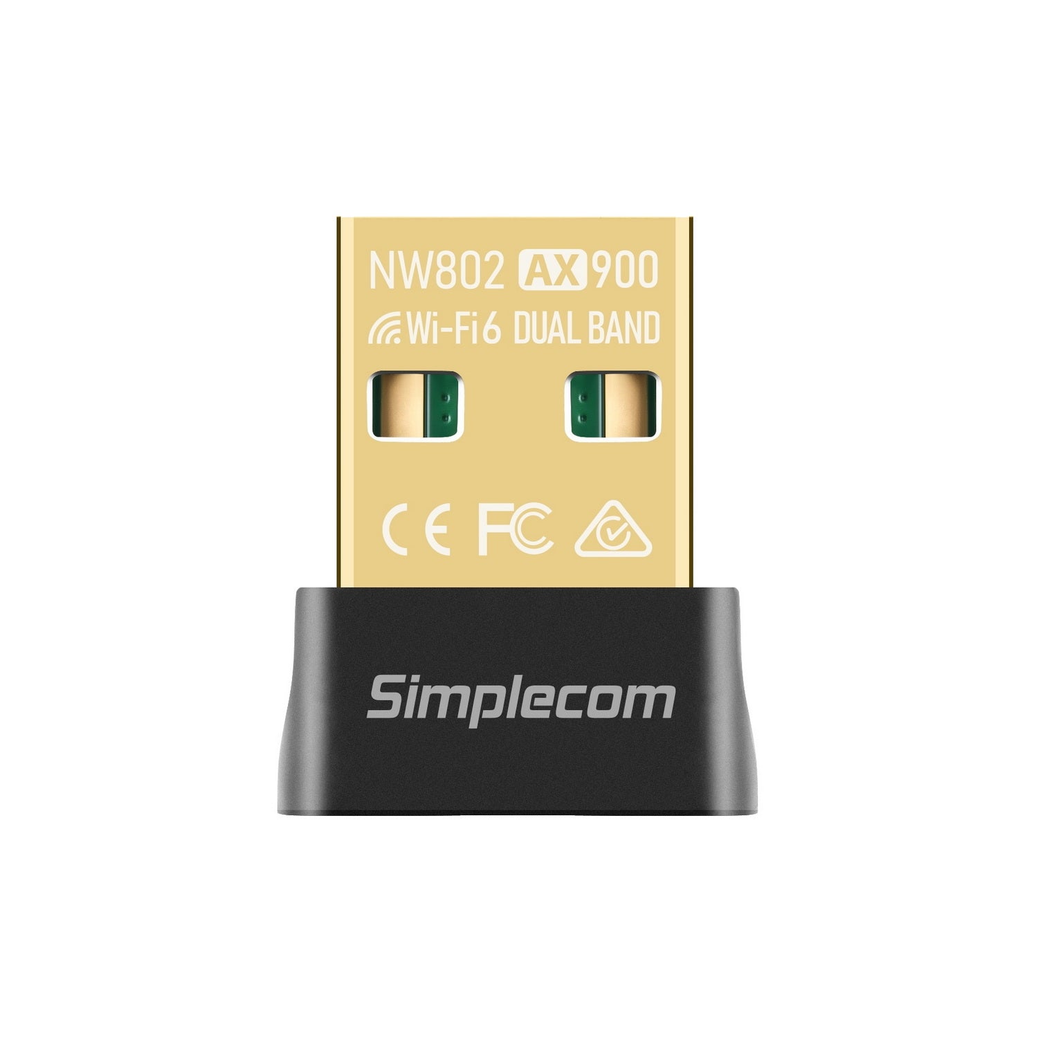 Desktops & Accessories: Simplecom NW802 AX900 Dual Band Wi-Fi 6 USB Wireless Nano Adapter
