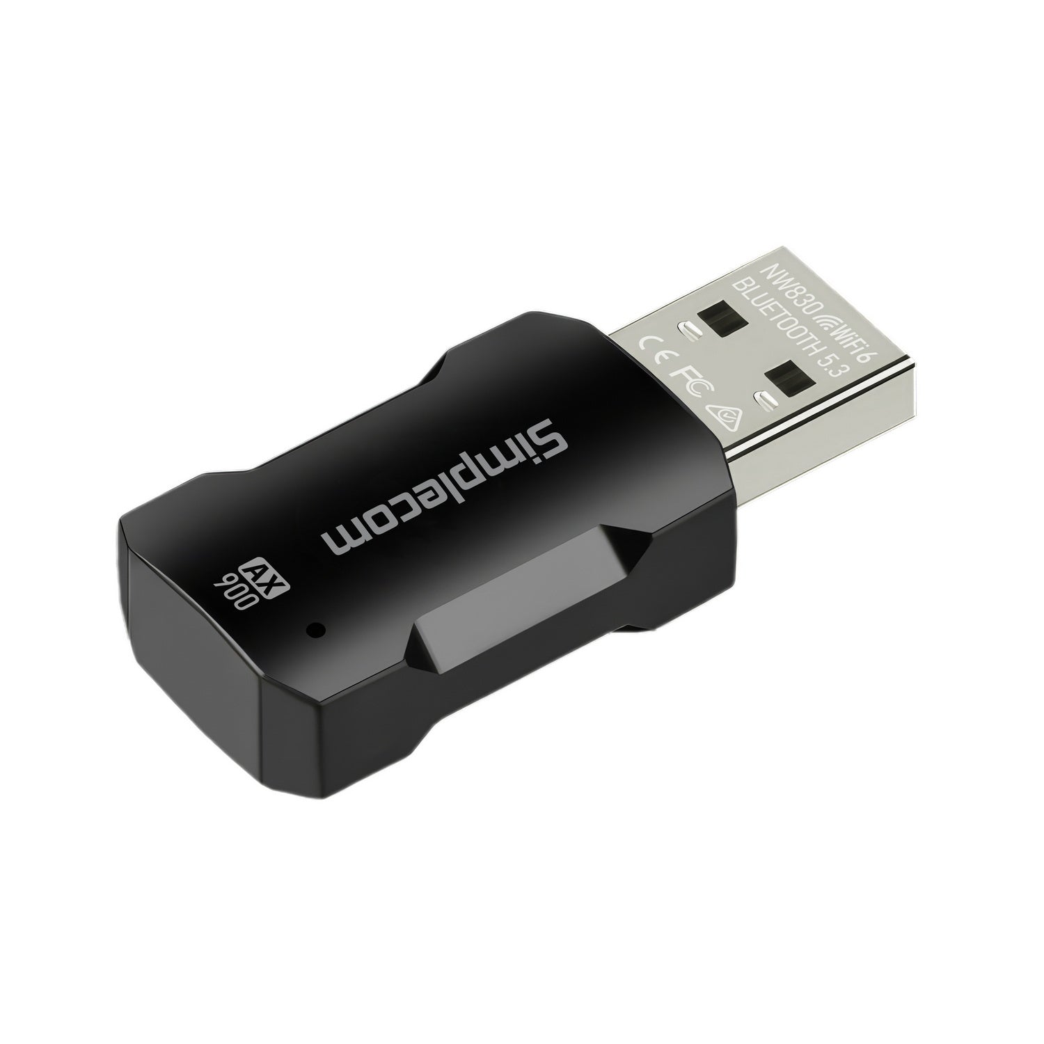 Desktops & Accessories: Simplecom NW830 Wi-Fi 6 and Bluetooth 5.3 Combo USB Adapter Dual Band AX900