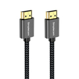 Computer Cables & Adapters: Simplecom SBT002 Ultra High Speed HDMI 2.1 Cable Nylon Braided 48Gbps 8K@60Hz