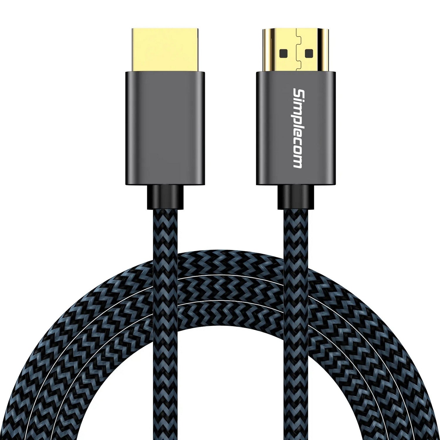 Computer Cables & Adapters: Simplecom SBT002 Ultra High Speed HDMI 2.1 Cable Nylon Braided 48Gbps 8K@60Hz