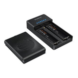 Hard Drives: Simplecom SD560 Dual Bay NVMe M.2 SSD Enclosure Offline Clone Docking Station USB 3.2 Gen2 10Gbps