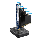 Hard Drives: Simplecom SD511 M.2 SSD Docking Station NVMe and SATA Dual Protocol USB 3.2 Gen 2 10Gbps
