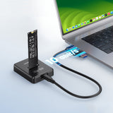 Hard Drives: Simplecom SD511 M.2 SSD Docking Station NVMe and SATA Dual Protocol USB 3.2 Gen 2 10Gbps