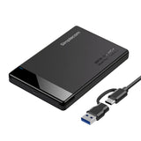 Hard Drives: Simplecom SE109 Tool-free 2.5" SATA HDD SSD to USB-C Enclosure USB 3.2 Gen 1