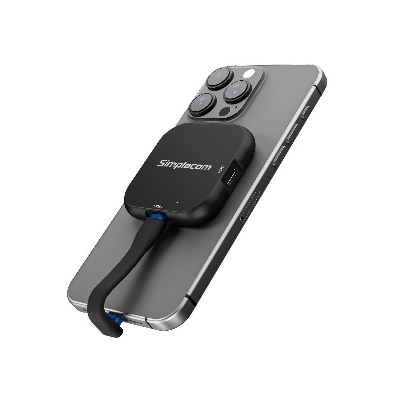 Hard Drives: Simplecom SE523 Magnetic M.2 2230 NVMe SSD to USB-C Enclosure 10Gbps 100W PD Charging
