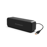 Audio Players & Recorders: Simplecom UM228 Portable USB Stereo Soundbar Speaker Plug and Play with Volume Control for PC Laptop