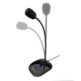 Over Ear Headphones: Simplecom UM360 Plug and Play USB Desktop Microphone with Headphone Jack