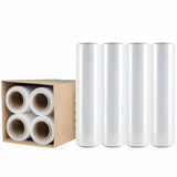 Automotive Repair & Speciality Tools: Moofer Premium Pallet Stretch Wrap 500mm x 300m x 25um Clear (4 Packs)