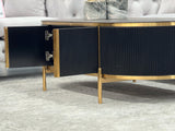 Coffee Tables: Kingsley Coffee Table - Black