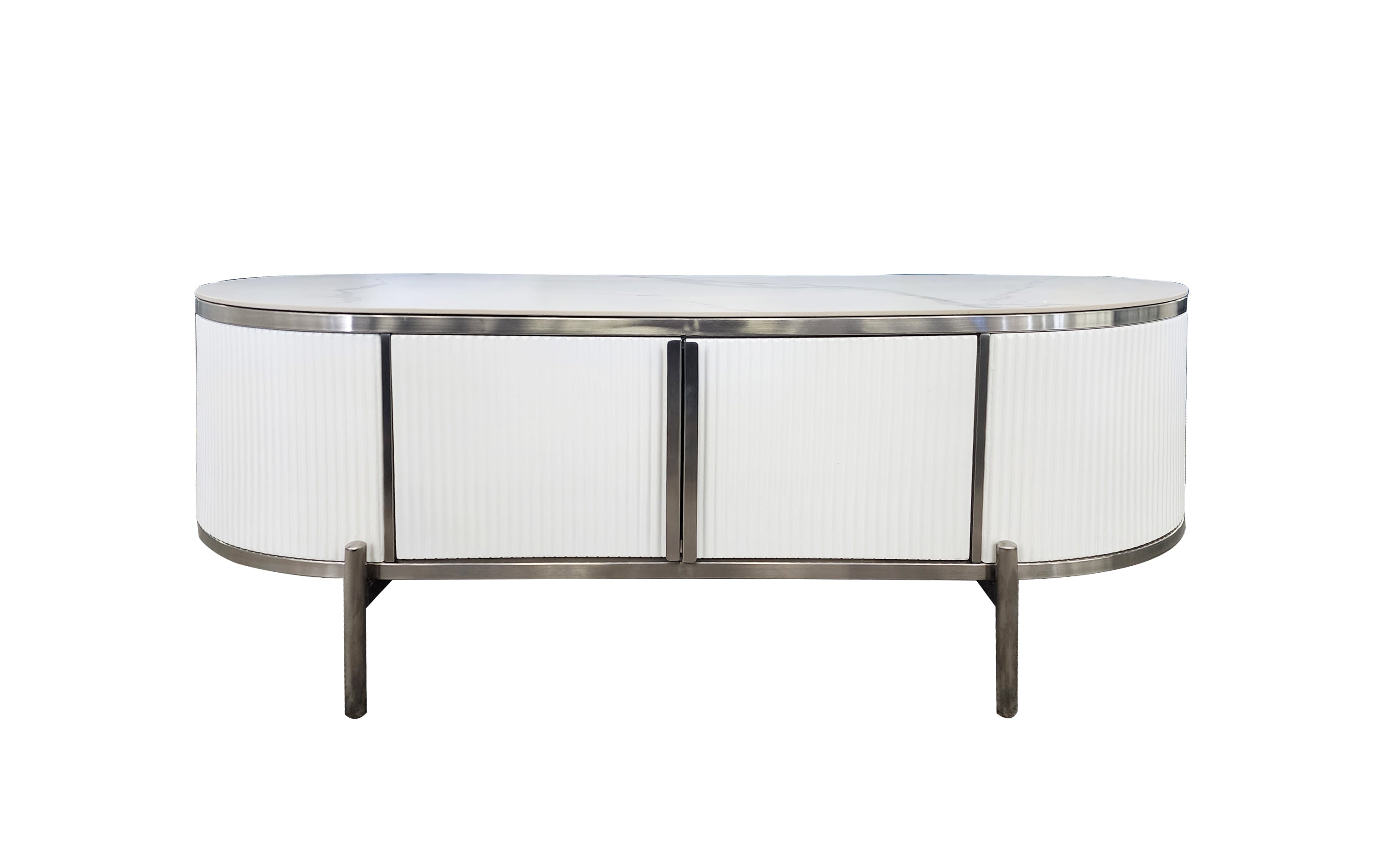 Coffee Tables: Kingsley Coffee Table - White