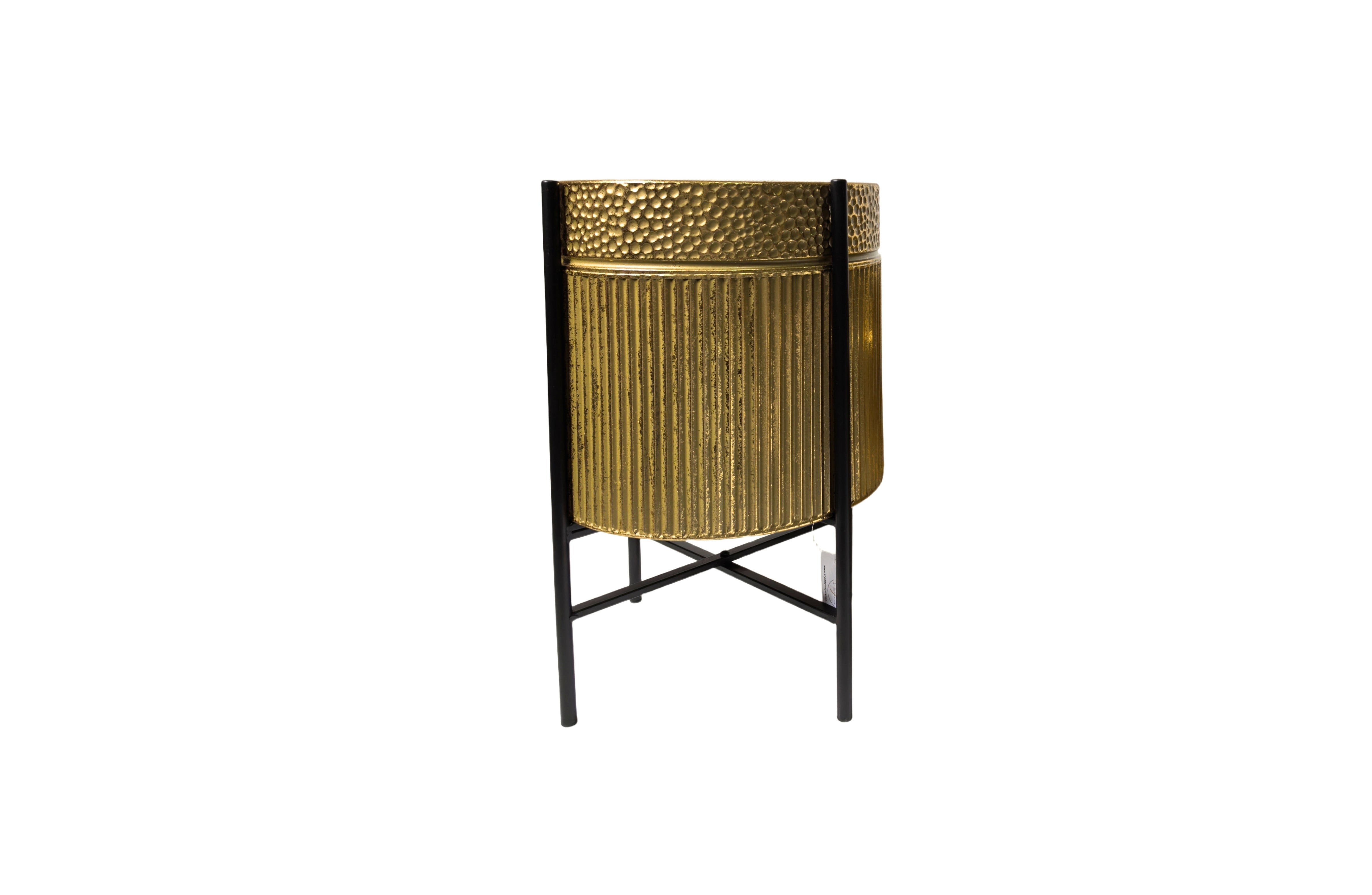 Pots, Planters & Accessories: Rex Gold Planter - Gold - Large