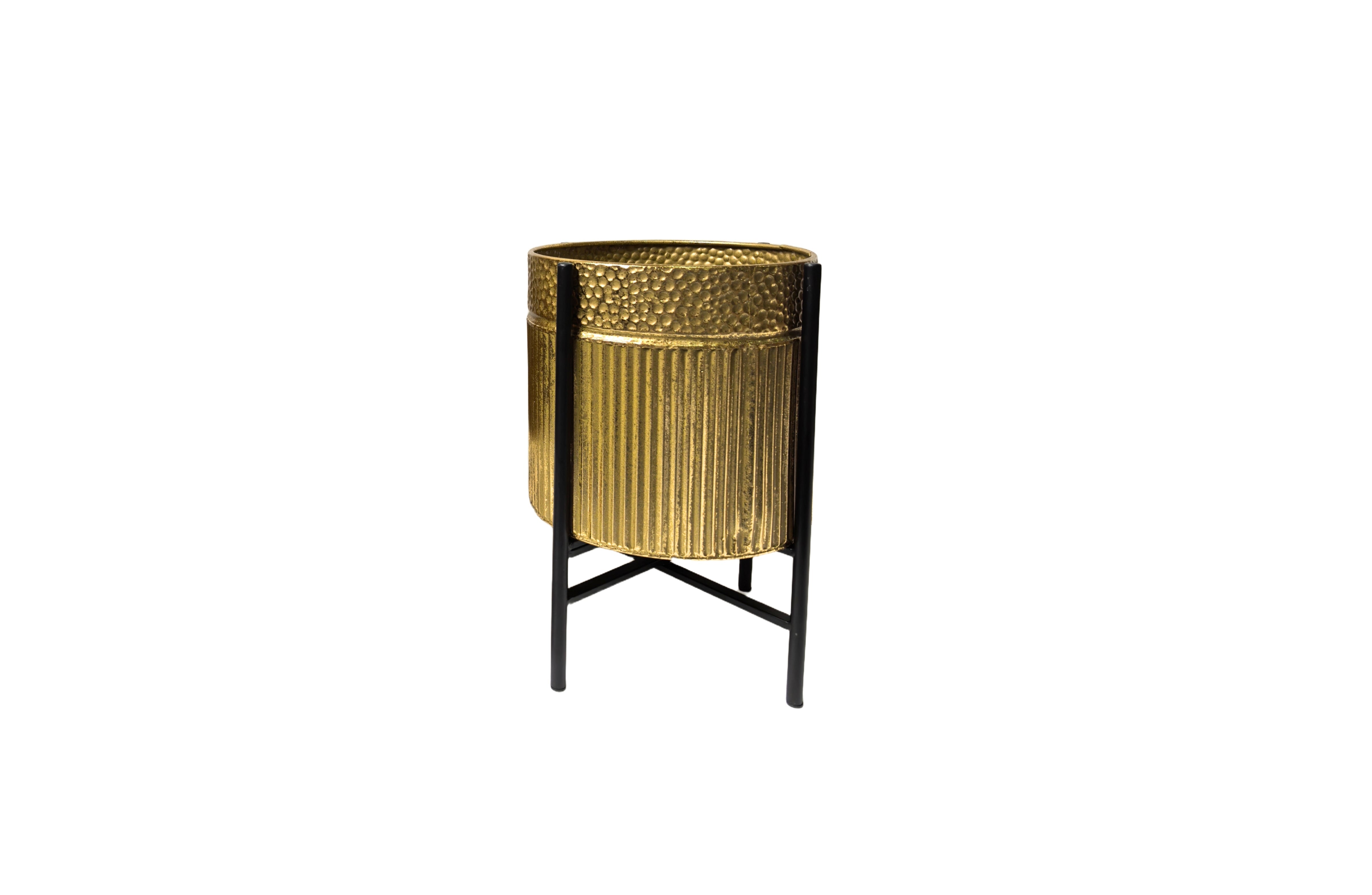 Pots, Planters & Accessories: Rex Gold Planter - Gold - Small