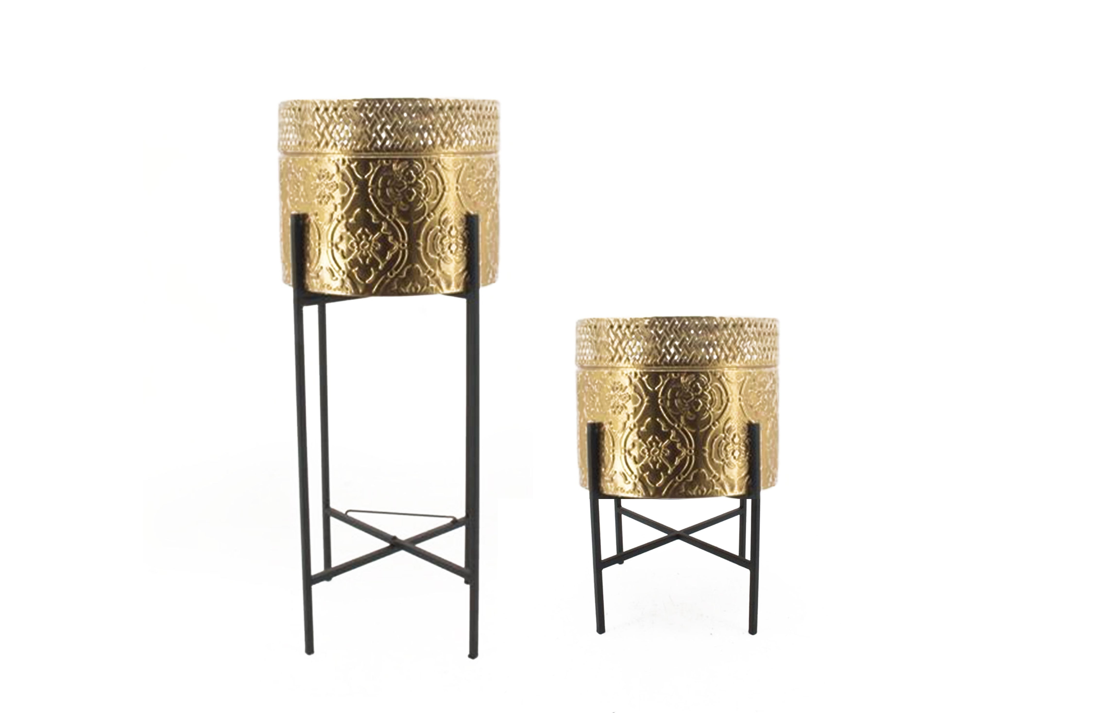Pots, Planters & Accessories: Hope Planter - Gold - Set of 2
