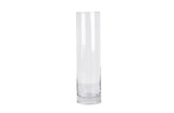 Vases & Table Decor: Clear Cylinder Flower Vase 40cm