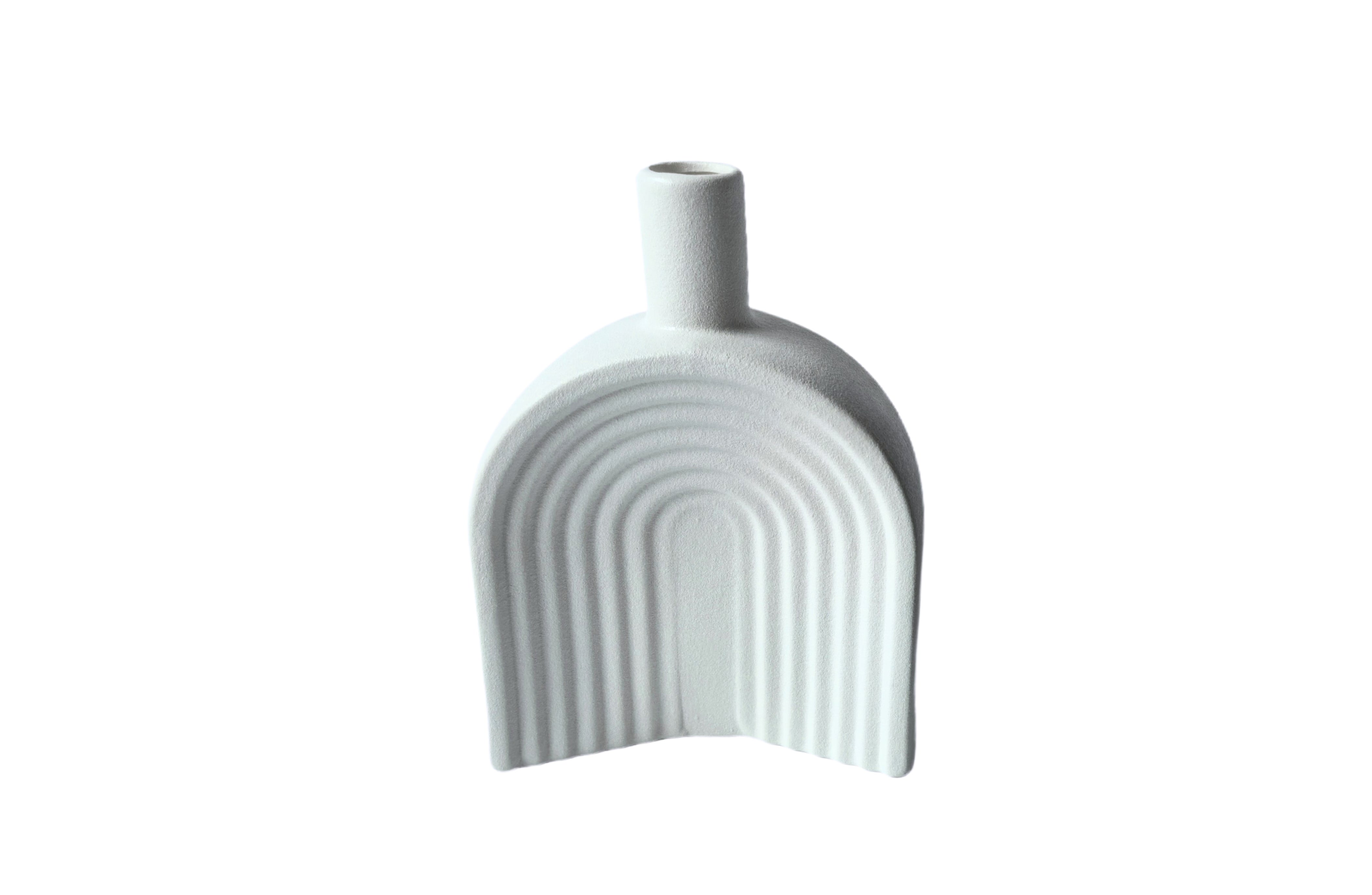 Vases & Table Decor: Nordic Arch Vase - White