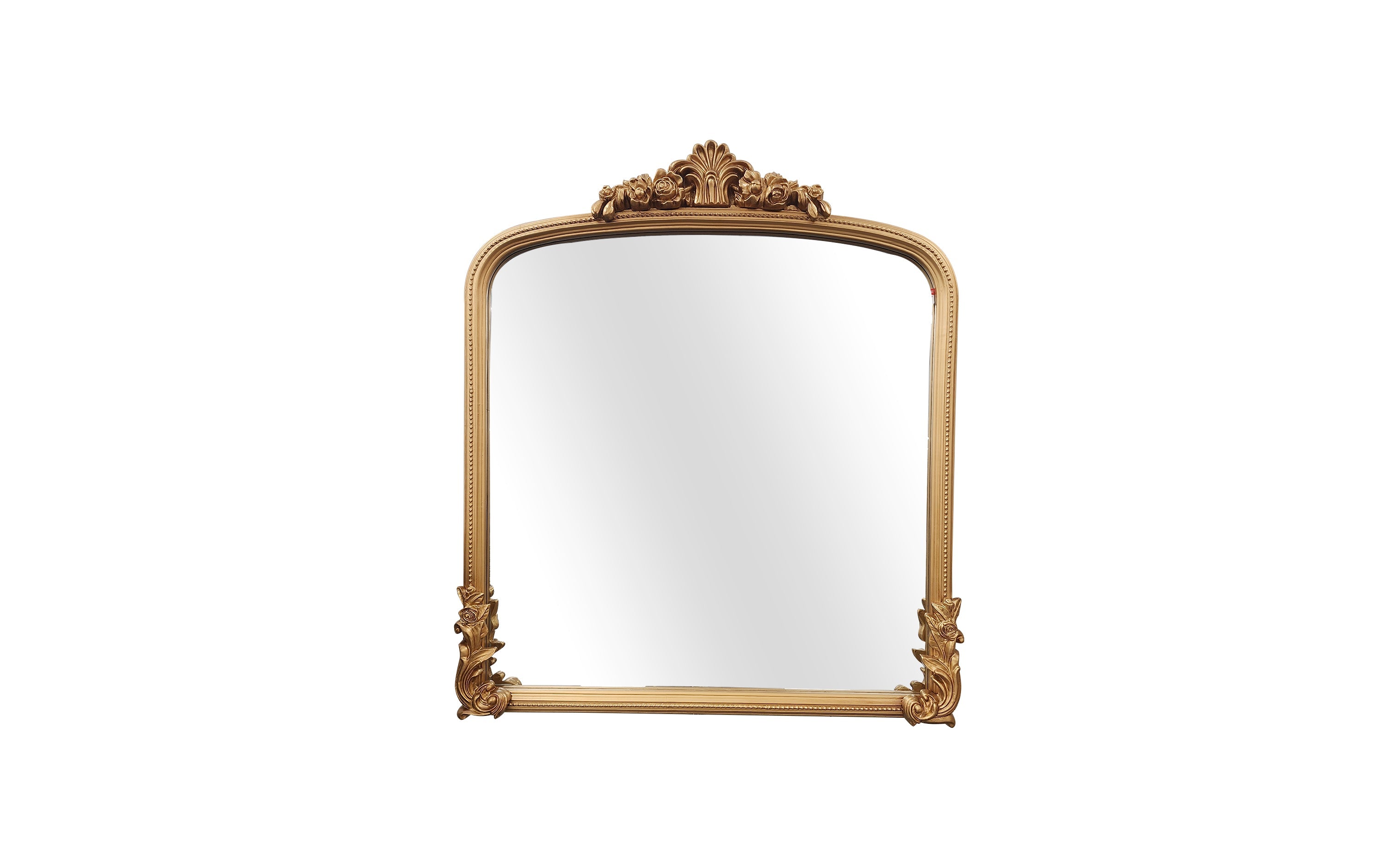 Mirrors: Catherine Lux  Gold Mirror - 98cm x 108cm