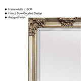 Mirrors: Deluxe French Provincial Ornate Mirror - Champagne - X large 210cm x 110cm