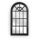 Mirrors: Window Style Mirror - Black Arch 70 CM x 130 CM