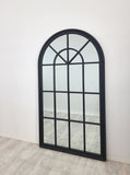 Mirrors: Window Style Mirror - Black Arch 70 CM x 130 CM
