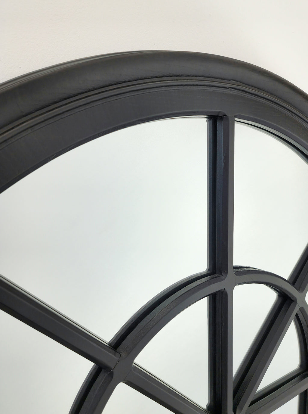 Mirrors: Window Style Mirror - Black Arch 70 CM x 130 CM