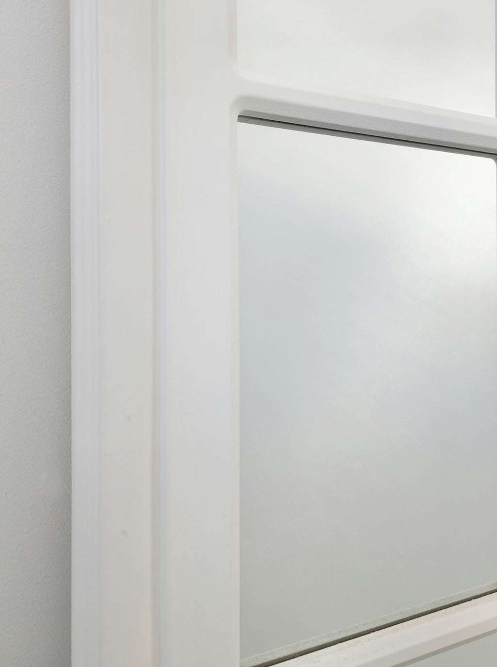 Mirrors: Window Style Mirror - White Arch 70 CM x 130 CM