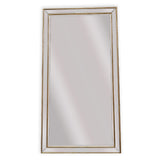 Mirrors: Gold Beaded Framed Mirror - X Large 190cm x 100cm