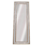 Mirrors: Medium Gold Beaded Framed Mirror - 70cm x 170cm