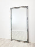 Mirrors: French Provincial Ornate Mirror - ANTIQUE SILVER- X Large 100cm x 190cm