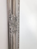 Mirrors: French Provincial Ornate Mirror - ANTIQUE SILVER- X Large 100cm x 190cm